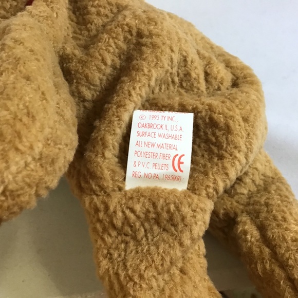 Ty Curly Beanie Baby - Picture 4 of 4